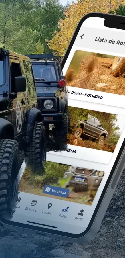 Visite Tur: App de turismo com rotas off-road
